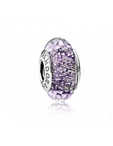 Charm cristal de Murano Cristal Brillante Morado