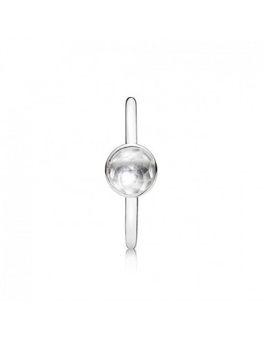 Anillo en plata de ley Gota de abril