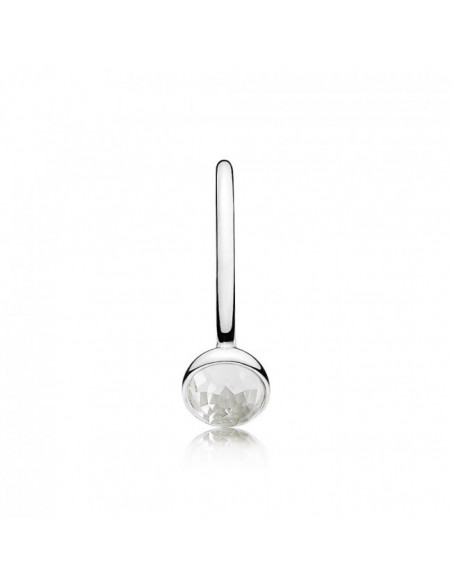 Anillo en plata de ley Gota de abril