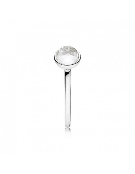 Anillo en plata de ley Gota de abril