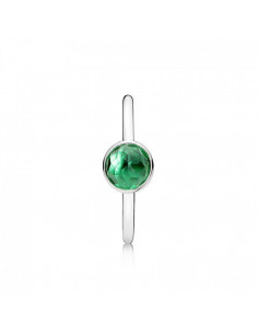 Anillo en plata de ley Gota de mayo 2