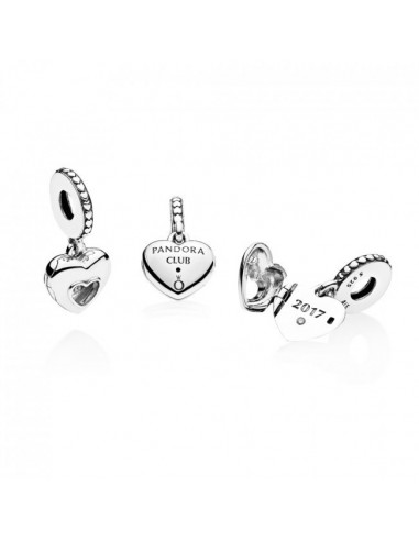 Charm colgante en plata de ley Club Charm 2017