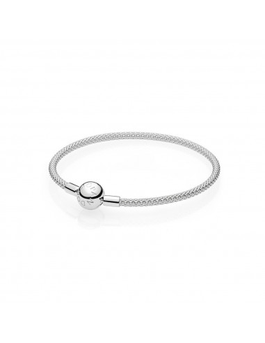 Pulsera Moments en plata de ley Malla