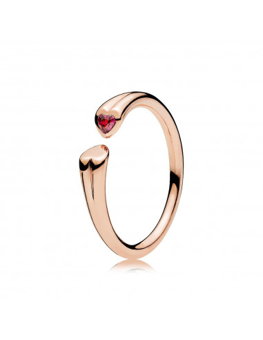 Anillo en PANDORA Rose Dos Corazones