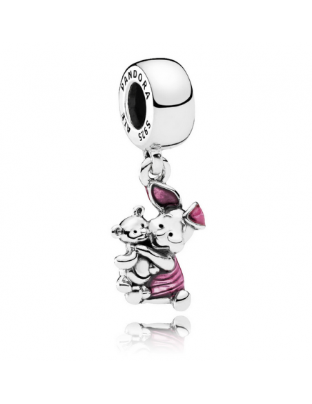 Charm colgante en plata de ley Piglet