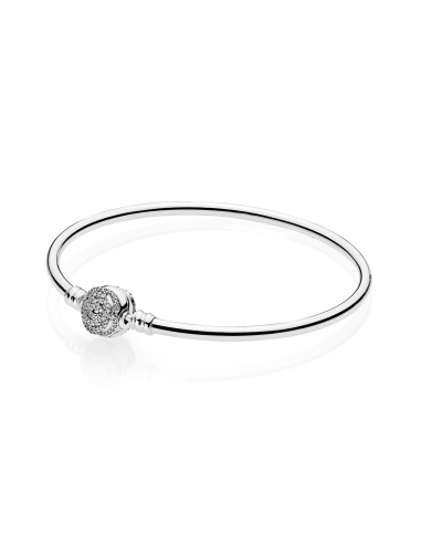 Pulsera Moments en plata de ley con cierre La Bella y La Bestia