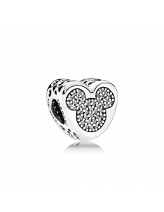 Charm en plata de ley Amor Verdadero Mickey & Minnie 2