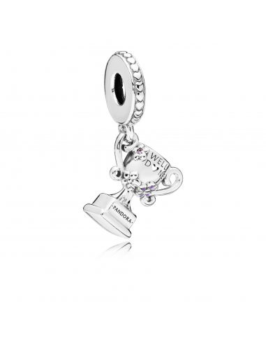 Charm colgante en plata de ley Trofeo