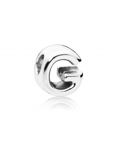 Charm en plata de ley Letra G