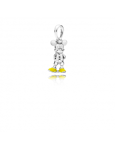 Charm Colgante en plata de ley Mickey Clásico