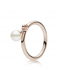 Anillo en PANDORA Rose Perla Contemporánea