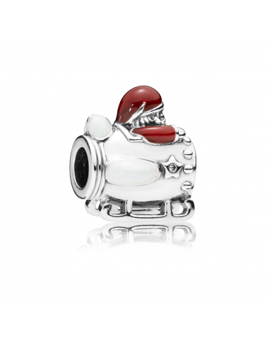 Charm en plata de ley Santa en el Espacio