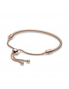 Pulsera Rígida en Pandora rose cierre deslizante