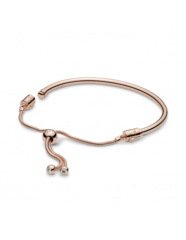 Pulsera Rígida en Pandora rose cierre deslizante