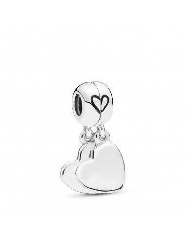 Charm Colgante en plata de ley Amor de Madre e Hijo