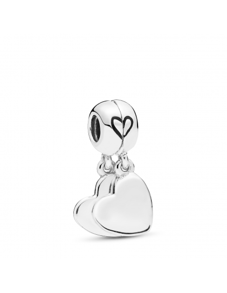 Charm Colgante en plata de ley Amor de Madre e Hijo