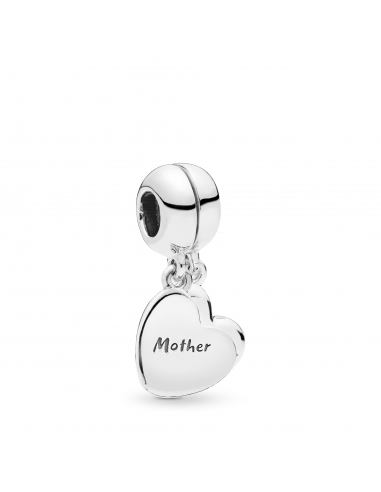 Charm Colgante en plata de ley Amor de Madre e...