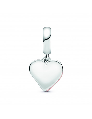 Charm Colgante PANDORA Rose Corazón Brillante