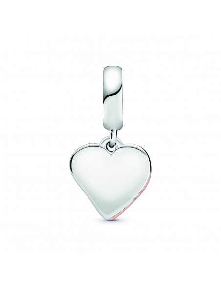 Charm Colgante PANDORA Rose Corazón Brillante