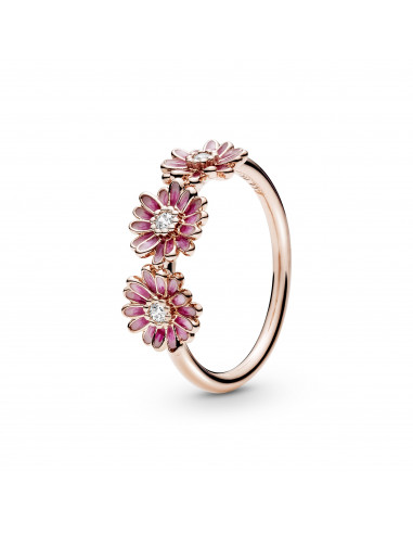 Anillo en Pandora Rose Tro de Margaritas Rosas