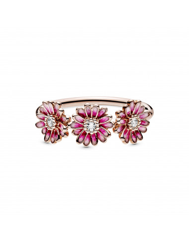 Anillo en Pandora Rose Tro de Margaritas Rosas