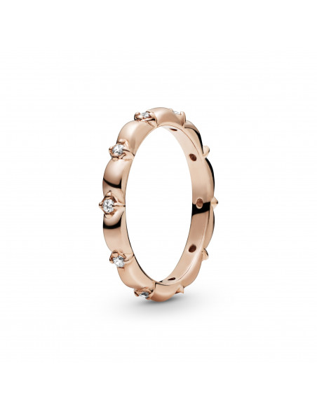 Anillo en Pandora Rose Banda de Pétalos