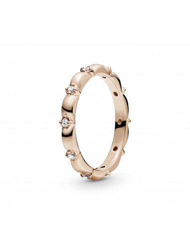 Anillo en Pandora Rose Banda de Pétalos
