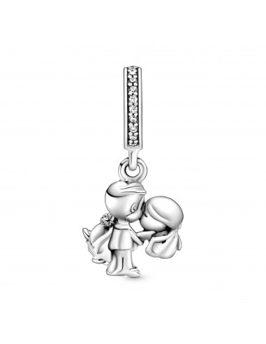 Charm colgante en plata de primera ley Recién Casados  Pandora