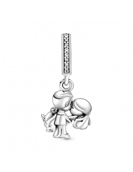 Charm colgante en plata de primera ley Recién Casados  Pandora