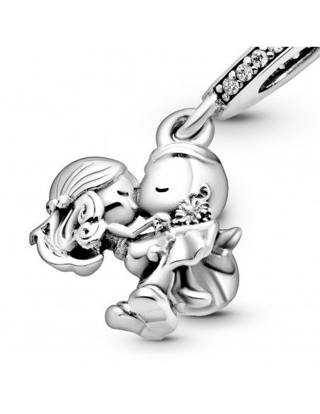 Charm colgante en plata de primera ley Recién Casados  Pandora