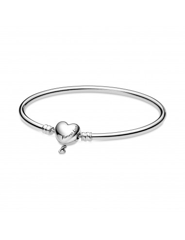 Pulsera Moments en plata de ley con cierre Corazón Inifito Pandora