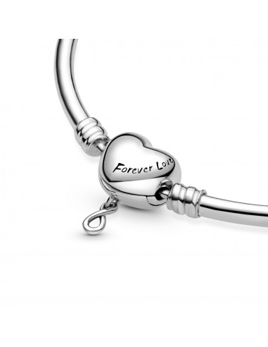 Pulsera Moments en plata de ley con cierre...