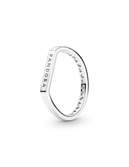 Anillo en plata de ley Barra Logo Pandora Pandora