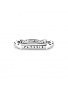 Anillo en plata de ley Barra Logo Pandora Pandora 2