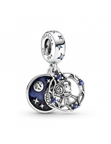 Charm colgante en plata de ley Princesa Leia de Star Wars