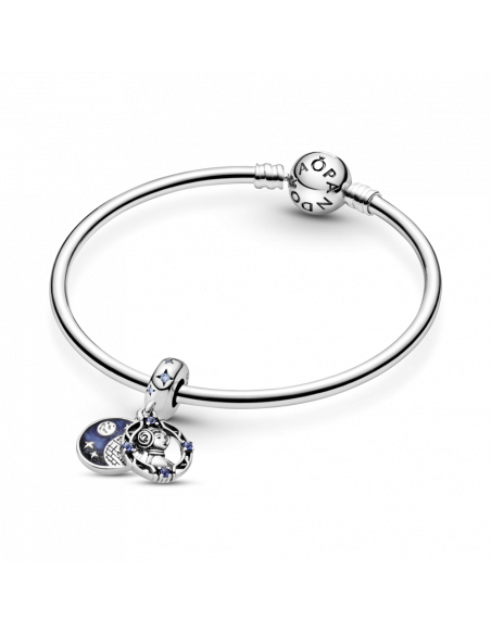 Charm colgante en plata de ley Princesa Leia de Star Wars