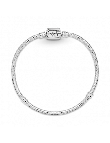 Pulsera Moments en plata de ley  Star Wars con...