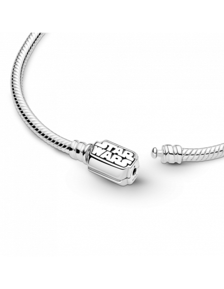 Pulsera Moments en plata de ley  Star Wars con cola de ratón