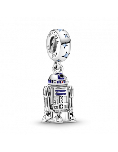 Charm colgante en plata de ley R2-D2 de Star Wars