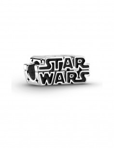 Charm en plata de ley Logo Star Wars en 3D