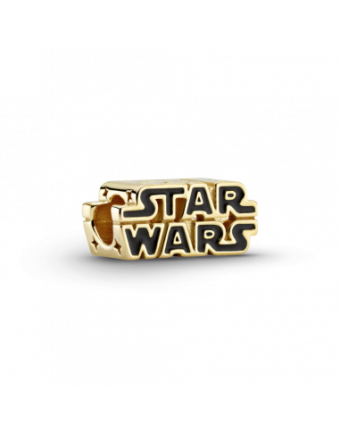 Charm en Pandora Shine Logo Brillante Star Wars en 3D