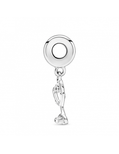 Charm en plata de ley colgante Estetoscopio