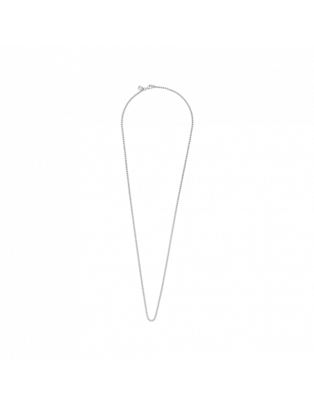Collar en plata de ley Esfera Pulida