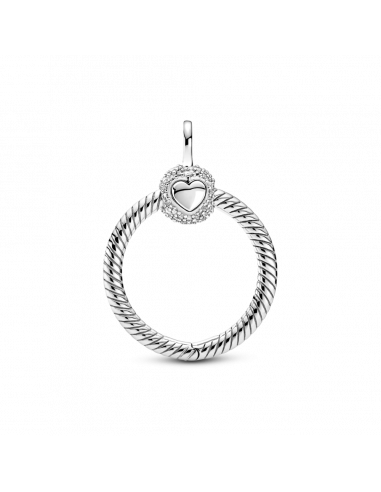Colgante O Pandora Moments en plata de ley  en...