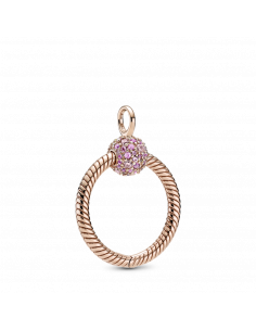 Colgante O Pandora Moments en Pandora Rose en Pavé