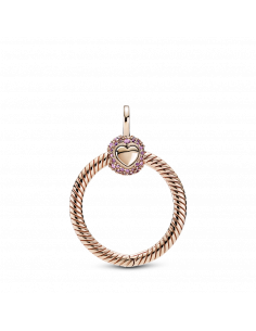 Colgante O Pandora Moments en Pandora Rose en Pavé 2