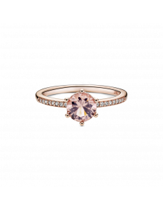 Anillo en Pandora Rose Corona Rosa Brillante 2