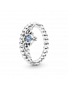 Anillo en plata de ley Corona Azul Cenicienta de Disney...