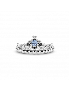 Anillo en plata de ley Corona Azul Cenicienta de Disney... 2