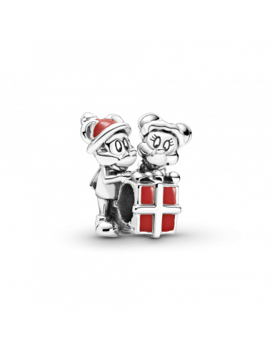 Charm en plata de ley Regalo Mickey y Minnie Mouse de Disney Pandora